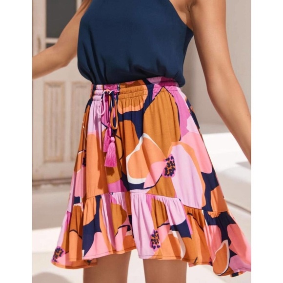 Mister Zimi Dresses & Skirts - Mister Zimi Velvie Mini Skirt in Loullda Pink Multi 10 AU / 6 US